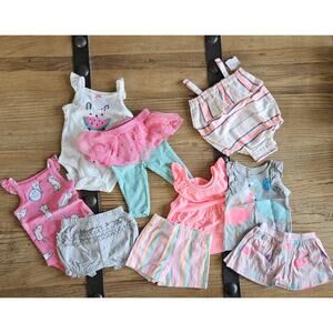 Carter's spring summer outfit bundle sz 3m New